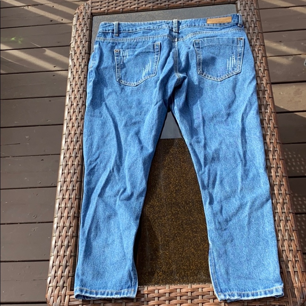Blue Ripped Jeans - Picture 3 of 3
